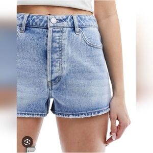 Pacsun Highrise Festival Jean Shorts Button Fly Womens Size 29